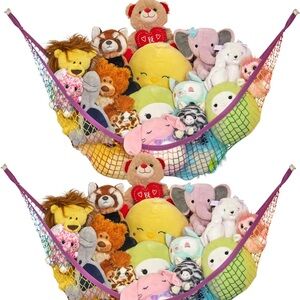 Colorful Plush Toy Hammock